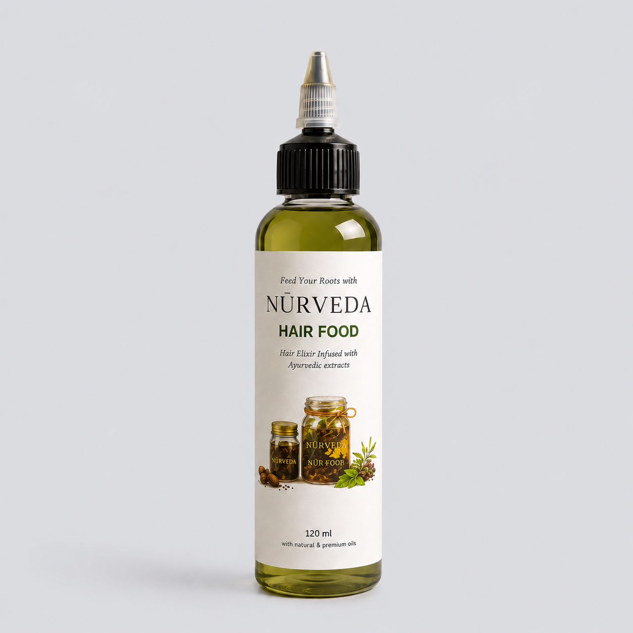 Hair Food — Herbal Hair Elixir Oil